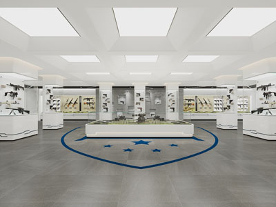 现代武器展厅展览