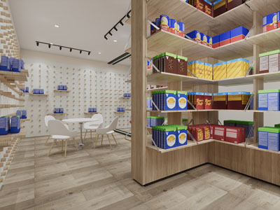 现代食物食品专卖店