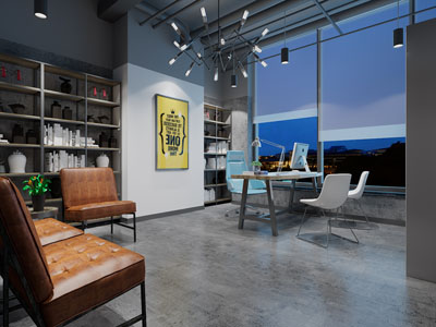 工业风总经理董事长办公室