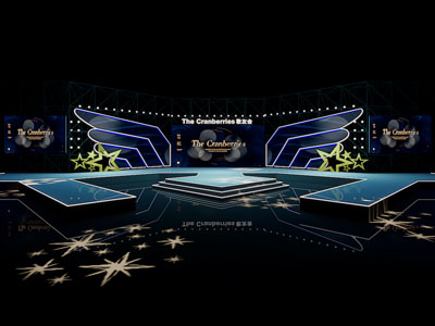 后现代演唱会舞台