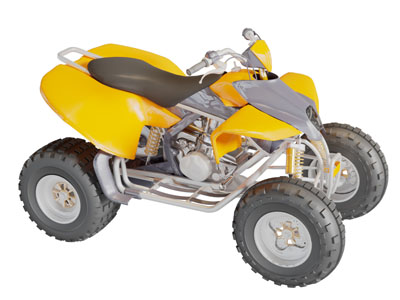 现代四轮摩托车