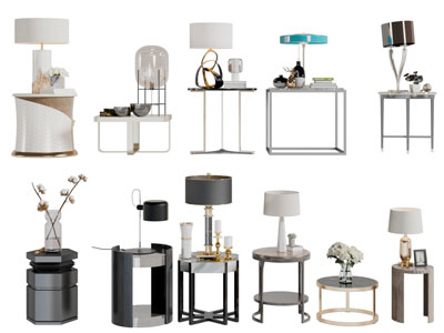 现代茶几台灯床头灯