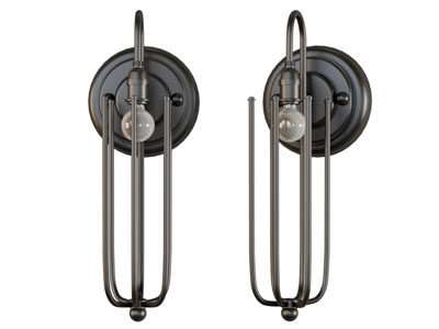 工业风金属壁灯