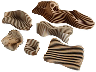 现代实木镂空不规则公共椅子