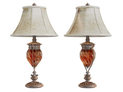 欧式复古床头灯台灯