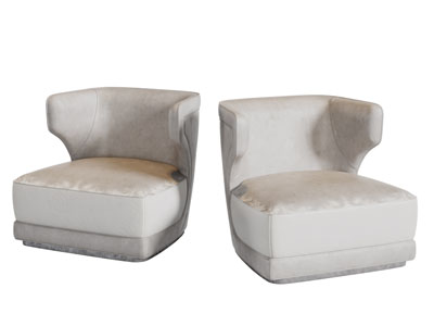 现代单人沙发3d模型 现代单人沙发