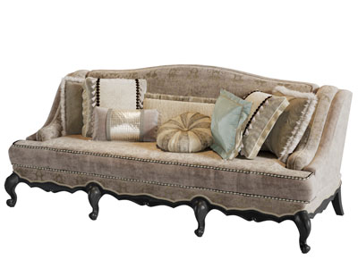 欧式布艺多人沙发