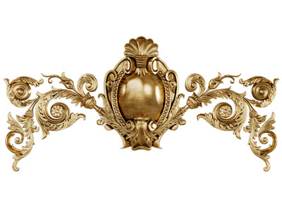 欧式藤蔓雕花装饰构件