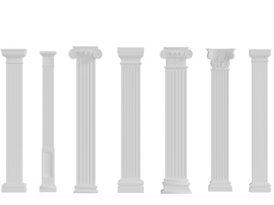 欧式方形罗马柱子