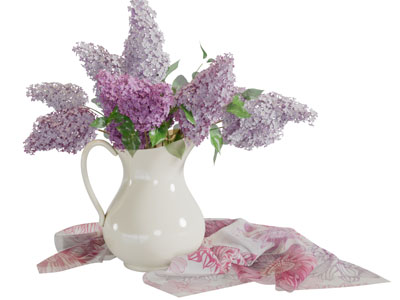 欧式陶瓷花瓶花卉3d模型 欧式陶瓷花瓶花卉