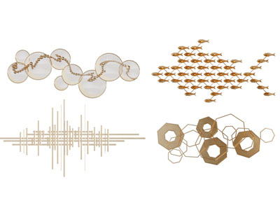 新中式墙饰挂件