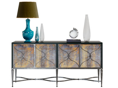 工业风做旧电视柜