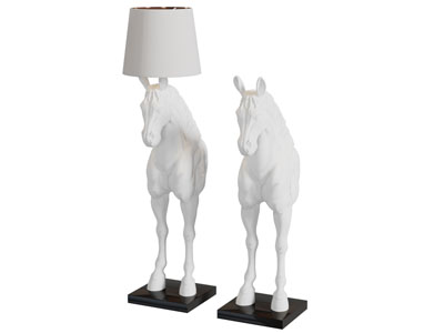 马匹造型的落地灯