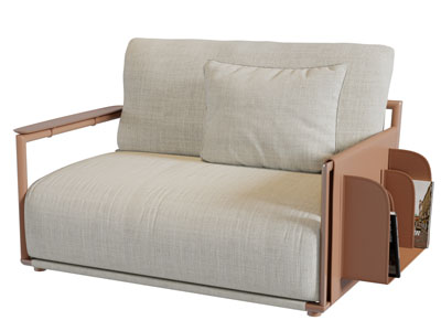 现代休闲单人沙发3d模型 现代休闲单人沙发