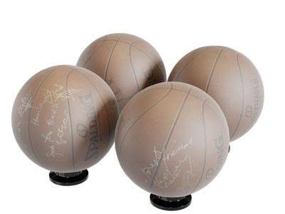 签过字的篮球3d模型 签过字的篮球