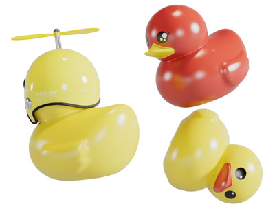 儿童玩具鸭子玩偶