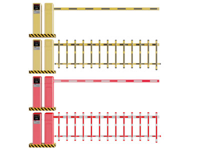 现代自动可伸缩门档停车场道闸