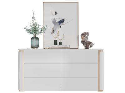 新中式玄关柜边柜