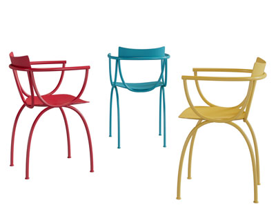 工业风铁艺休闲椅子