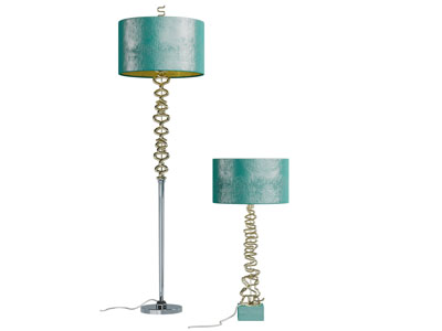 现代复古落地灯台灯