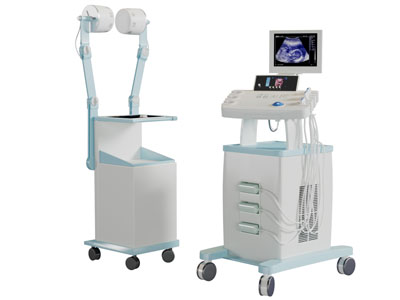 现代孕检四维彩超B超医疗器械3d模型 现代孕检四维彩超B超医疗器械