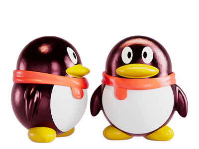 儿童卡通企鹅玩偶玩具