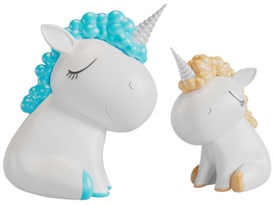 儿童独角兽玩偶玩具