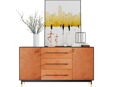 现代玄关柜边柜