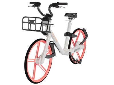 一辆共享单车自行车