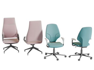 现代办公转椅