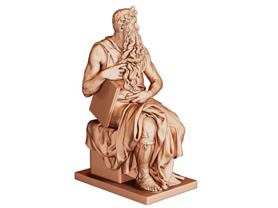 欧式长满胡须的人物雕塑雕刻