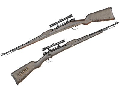 狙击步枪武器3d模型 狙击步枪武器