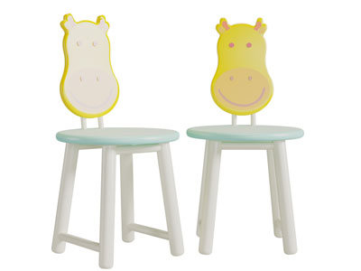 现代儿童卡通椅子