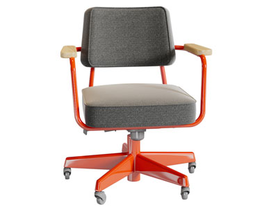 工业风办公转椅