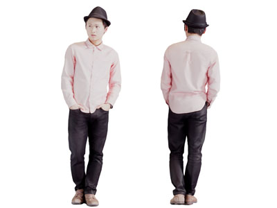 戴着礼帽的男人