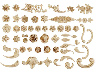 欧式雕花装饰构件