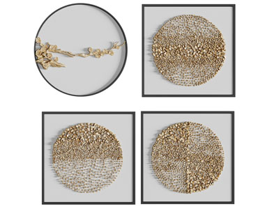 新中式墙饰挂件