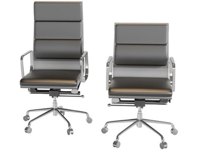 现代黑色办公转椅