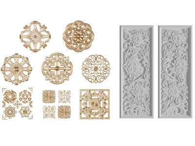 欧式雕花装饰构件