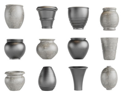 中式做旧陶瓷器皿