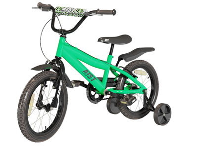 一辆儿童自行车