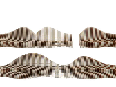 现代实木公共椅子