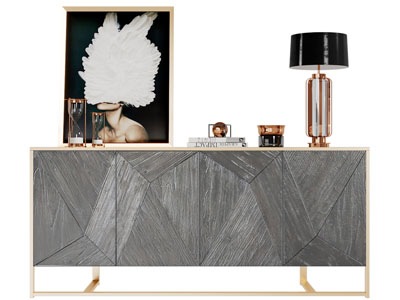 现代轻奢电视柜