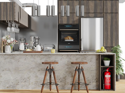 现代咖啡吧台吧凳