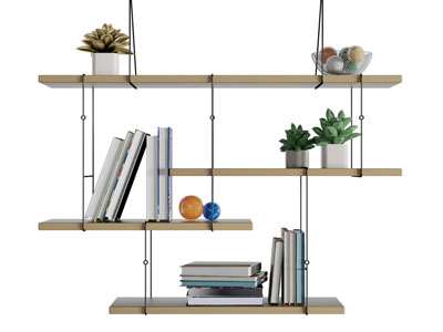 现代悬挂式收纳架