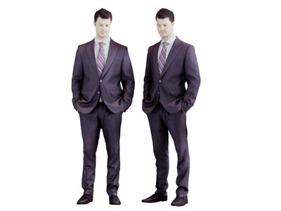 穿着西装的男人人物