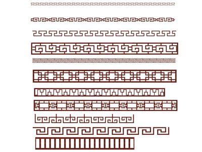 新中式装饰角线