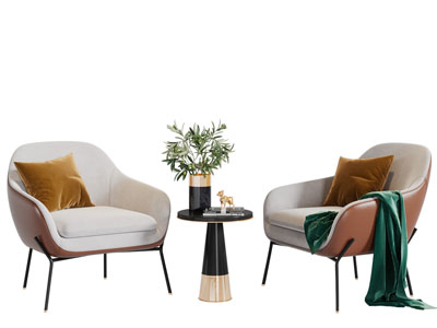 新中式休闲椅子