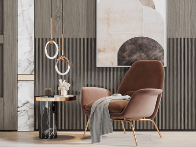 现代轻奢休闲椅子