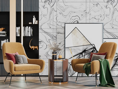 现代轻奢休闲椅子